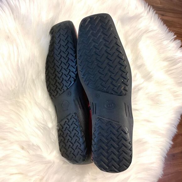 Ingledew’s Vintage Soft Italian Leather Booties in Red 41/ US8 - Picture 9 of 10